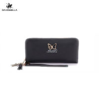 David&amp;Bella  Dompet Pelajar หนังสังเคราะห์ PU แจ็คกระเป๋าสตางค์ผู้หญิงซิปยาว