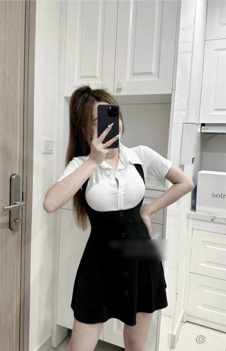 SET ÁO CROP TOP CARO ĐEN TRẮNG MIX CHÂN VÁY BÚT CHÌ  Helgavn  Thời trang  nữ thiết kế cao cấp