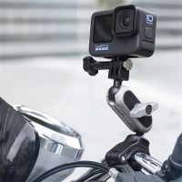 ↂ♠ New for GoPro 11 10 9 8 Motorcycle Accessories Holder Handlebar Mirror Mount Bike Bracket for OSMO insta360 Action Camera Phone