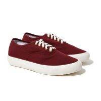 ลด 50% (พร้อมส่ง)รองเท้าผ้าใบ Atlas รุ่น Logan Canvas Sneakers in Maroon(ขายดี)