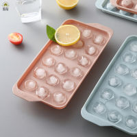 RAI Round Ice Tray With 18/33 Grid And Lid Ice Ball Maker Stencils For Chilling Cocktail Whiskey Tea Coffee Ice Template