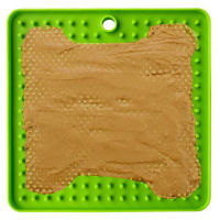 New Pet Dog Feeding Food Bowl Silicone Dog Feeding Lick Pad Dog Slow Feeders Treat Dispensing Mat For Dogs Cats Slow Food Bowls