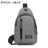 Fashion Men Women Chest Bags Solid Multi-pocket Crossbody Bag Oxford Shoulder Waist Pack Multi-function Travel Outdoor Package