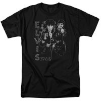 ELVIS Presley Leathered 68 ร้องเพลงที่ได้รับอนุญาตผู้ใหญ่เสื้อยืด