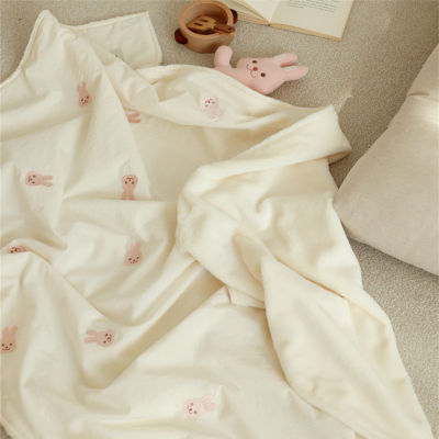 ผ้าฝ้ายเด็กพันผ้าห่มทารกแรกเกิดน่ารักหมีกำมะหยี่นุ่มผ้าห่มเตียงเด็กทารก Recieving ผ้าห่มทารกอุปกรณ์