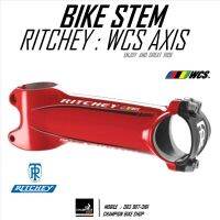 คอแฮนด์จักรยาน สเต็ม RITCHEY WCS AXIS RED STEM -+6 Deg. สีแดงเงา