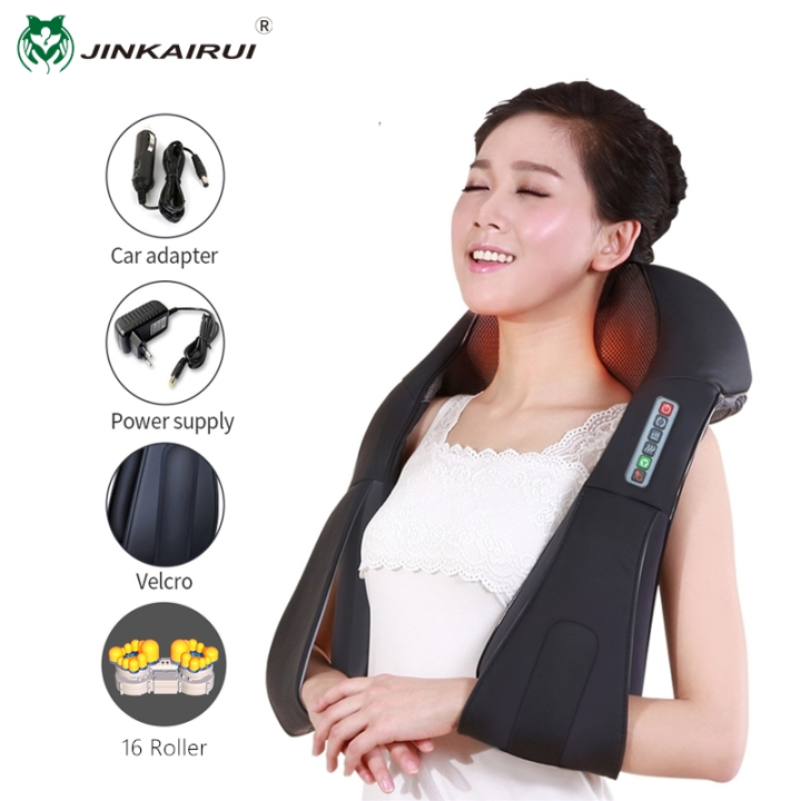 Mo Cuishle MO-BLT Black Electric With Heat Shiatsu Back Shoulder Neck  Massager