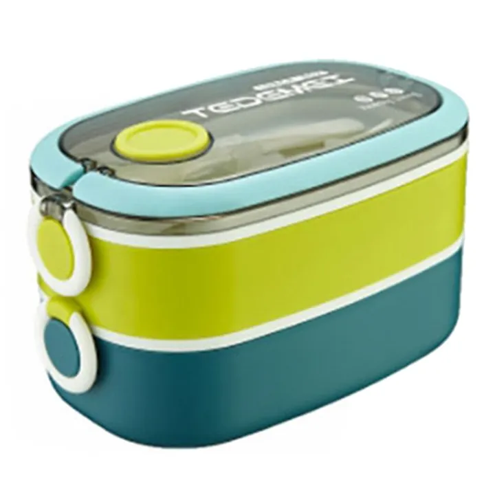 Bento Box Adult Lunch Box,1.6L All-In-One Bento Lunch Box with Carrying