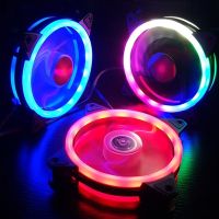 Computer high-quality RGB cooling fan glare silent computer PC cooling fan 80mm120mm