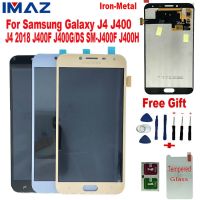 【⊕Good quality⊕】 jing0saf Imaz เหล็กโลหะ J4จอ Lcd สำหรับ Samsung Galaxy J4 J400 J400f J400h J400m J400g จอแสดงผลหน้าจอสัมผัสชิ้นส่วนทดแทนการกำหนดตำแหน่ง