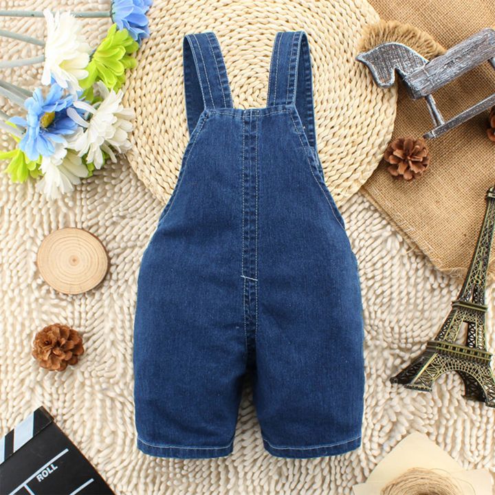 ชุดเสื้อผ้าเด็กกางเกงยีนส์เสื้อผ้าหน้าร้อนในฤดูร้อนเด็กทารก