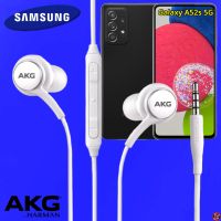 หูฟัง สมอลทอล์ค Samsung 3.5 mm Aux In-Ear ซัมซุง Galaxy A52s 5G และทุกรุ่น อินเอียร์ สายผ้าถัก เสียงดี เบสหนัก เล่น-หยุดเพลง เพิ่ม-ลดระดับเสียง