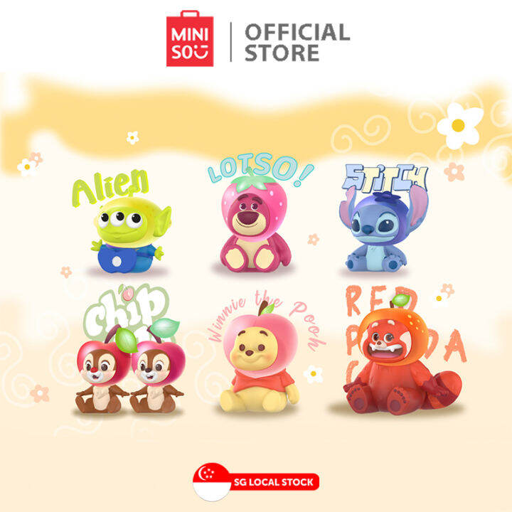 MINISO Disney Collection (Fruit Hat Figure/Pixar Surprise Candy Figure ...