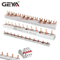 Geya Busbar ทองแดงสำหรับเบรกเกอร์ประเภทส้อมตัวเชื่อม Mcb แบบแท่งเชื่อมต่อสำหรับการเชื่อมต่อบัสบาร์