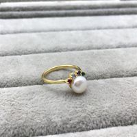 High-Quality Original Spanish Bear Style Jewelry SILVER COLOR RING WITH MOTHER-OF-PEARL Womens Jewelry Gifts Wholesale Prices