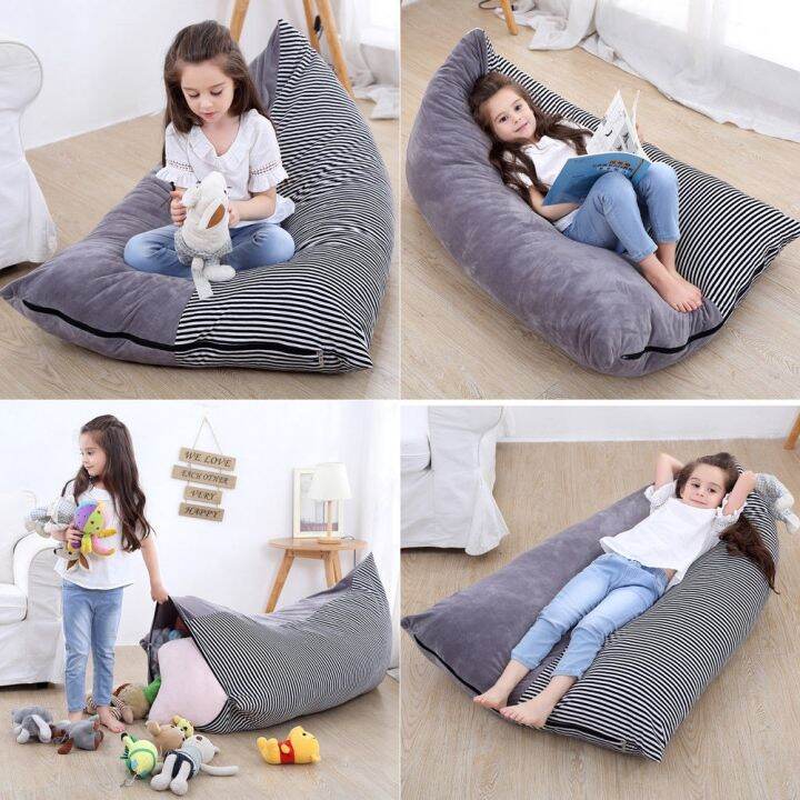 ♬MG Stuffed Animal Storage Bean Bag Chair Extra Large Lazada PH