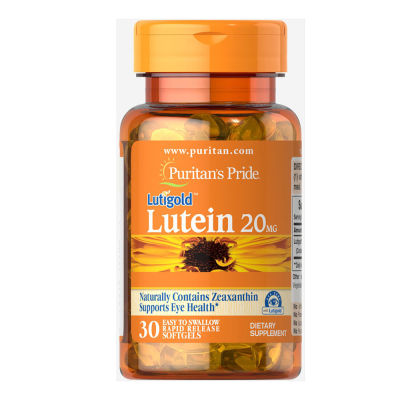 Puritans pride Lutein 20 mg with Zeaxanthin ขนาด 30 Softgels