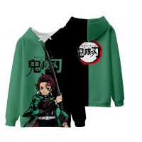 Japan Anime Demon Slayer Cartoon Hoodies Sweatshirt Women Men Pullover creative Kimetsu No Yaiba Pullover Hip Hop Clothing