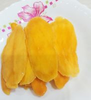 มะม่วงอบแห้ง Dried Mango ไม่มีน้ำตาลคงคุณค่าธรรมชาติ 100% ดีต่อสุขภาพ เนื้อนุ่มคัดพิเศษ เกรดเอ ปริมาณ 200 กรัม