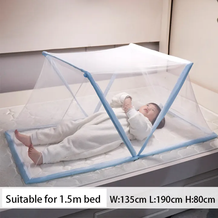 Crib Mosquito Net, Summer Baby Mosquito Net Portable Folding Baby