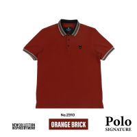 เสื้อโปโล? สีส้มอิฐ Memo?Premium รุ่น Signature ORANGE BRICK BY SHOPE AEIOU สินค้าลิขสิทธิ์แท้