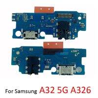 2ชิ้นพอร์ต USB สำหรับตัวเชื่อมสายชาร์จเหมาะสำหรับ Samsung A32 5G A326B A326BR A326U A326W A326U โทรศัพท์ A326ได้อย่างรวดเร็วชาร์จแท่นชาร์จโทรศัพท์