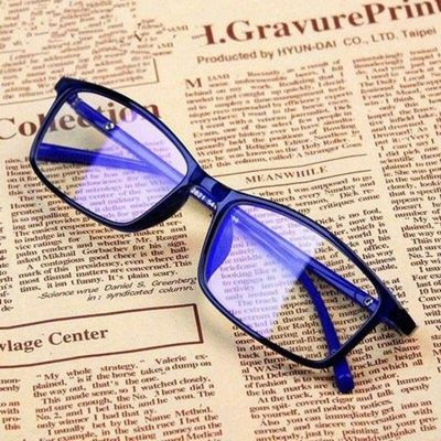 2020ใหม่ป้องกันแว่นเลนส์อ่อนMen Rayสีฟ้าแฟชั่นป้องกันความเมื่อยล้าการปิดกั้นแว่นตา
