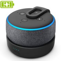 GGMM 10000/5200Mah แท่นแบตเตอรี่สำหรับ Amazon Alexa Echo Dot แท่นชาร์จแท่นวางแบบพกพา3Th สำหรับ Echo Dot 3 Play 8H