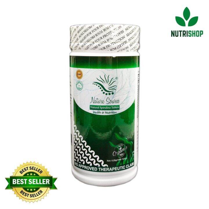 [Hot sales] Spirulina For Cancer Diabetes Highblood 1000 Tablets 250mg