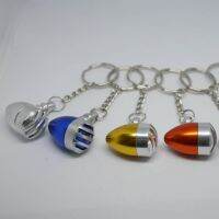 พวงกุญแจ ไฟเลี้ยวคลาสสิค สีส้ม /  Classic turn signal keychain Orange