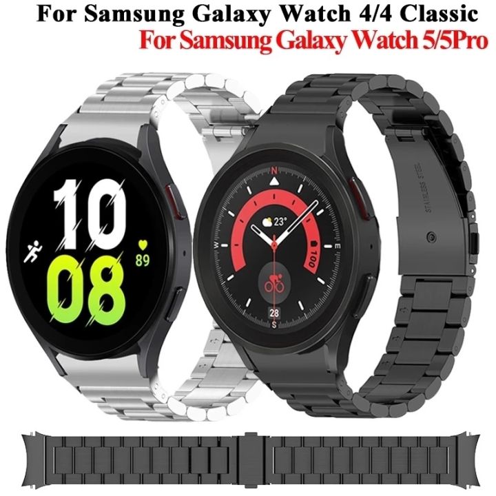 a-decent035-สำหรับ-samsung-galaxy-watch4-5-40mm44mm-สายสแตนเลส20มม-สายรัด-samsung-galaxy-watch5-pro-45มม-4classic42mm46mm-สายโลหะ
