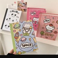 Kawaii A5 Kpop Photocard Holder Binder Collect Book Idol Photo Album Polaroid Bus Cards Holder Cartoon Pattern School Stationery