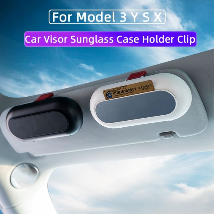 visor-glasses-case-for-tesla-model-3-and-model-y-x-s-visor-glasses-box-multi-function-box-card-case