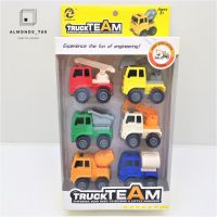 ร้านแนะนำรถของเล่น รถโมเดล รถบรรทุกก่อสร้าง Truck Team ล้อหมุนได้ [HD373/HD337B]