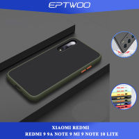 EPTWOOสำหรับXIAOMI REDMI 9 9A NOTE 9 MI 9 NOTE 10เคสโทรศัพท์เบาบางใสป้องกันการกระแทกไฮบริดปลอกซิลิโคนใสนุ่มฝาหลังZSMS-01