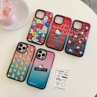 เคสโทรศัพท์มือถือการ์ตูน Hello Kitty สำหรับ iPhone 14 Pro Max 13 Pro Max ฝาหลังโทรศัพท์อะคริลิกสำหรับ iPhone 11 12 Pro Max กรอบด้านหลัง