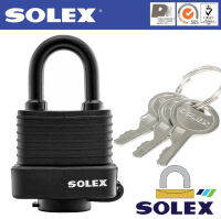 SOLEX แม่กุญแจ กันน้ำ กันฝน กันฝุ่น ขนาด 40มม และ 50มม  LM50WP