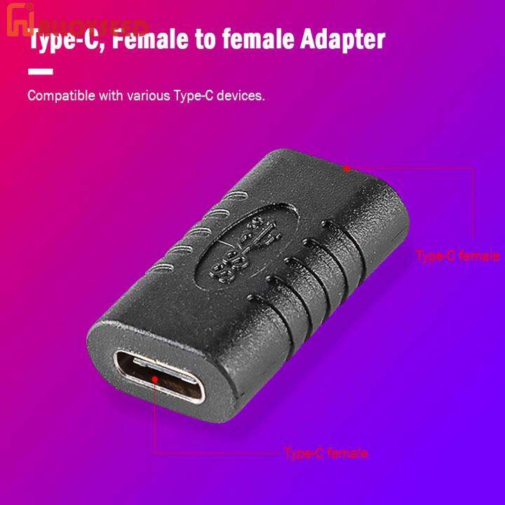 2x Usb 31 Type C Female To Female Coupler Extension Connector Adapter Converter Lazada 4122