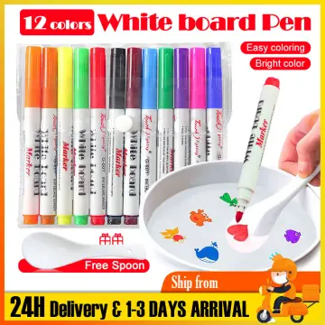 Colorful Early Education Toys Water Drawing Magical Water Floating Doodle  Pen Whiteboard Markers Mark Pens Painting