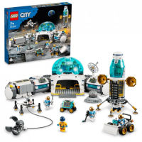 LEGO City Lunar Research Base 60350 Building Kit for Kids Aged 7