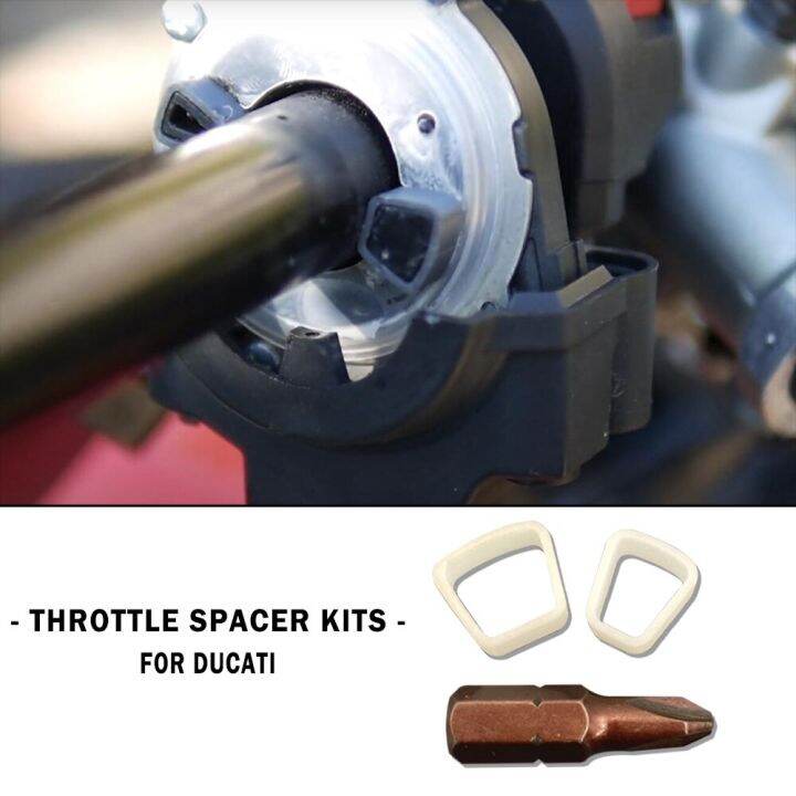 HOtsale ! For Ducati Throttle Spacer Kits Desertx Panigale Monster