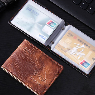 【CW】High Quality Leather Auto Driver License Bag Car Driving Documents Card Credit Holder Purse Wallet Case For bmw style