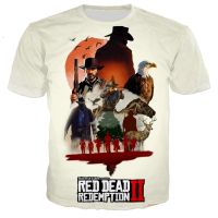 Game Red Dead Redemption 3D Printed T-shirt Men/women New Summer Hot Sale Fashion Cool Casual Harajuku Shirts Streetwear Tops