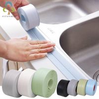 1 Roll Mandi Dinding Penyegelan Strip Tahan Air Tahan Jamur Self Adhesive Tape Dapur Wastafel Basin Edge Sealing Tape 3.2M X 2.2CM Zxh