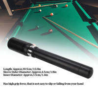 Pool Cue Billiards Stick Extension 9 Balls Stick Lengthener Extender Sleeve for Training Competition