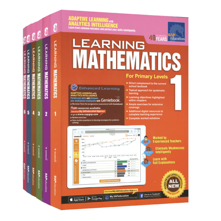 SAP learning mathematics 1-6 Singapore mathematics primary school ...