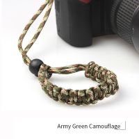 【Big-Sales】 【HOT SALE】 สายคล้องกล้องดิจิตอลกล้องสายรัดข้อมือ Hand Grip Paracord สายรัดข้อมือถักสำหรับ Pentax Fuji Panasonic DSLR