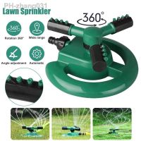 360 Degree Automatic Rotating Sprinkler Garden Lawn Sprinkler Garden Irrigation Large disc connected to 4 points of water pipe