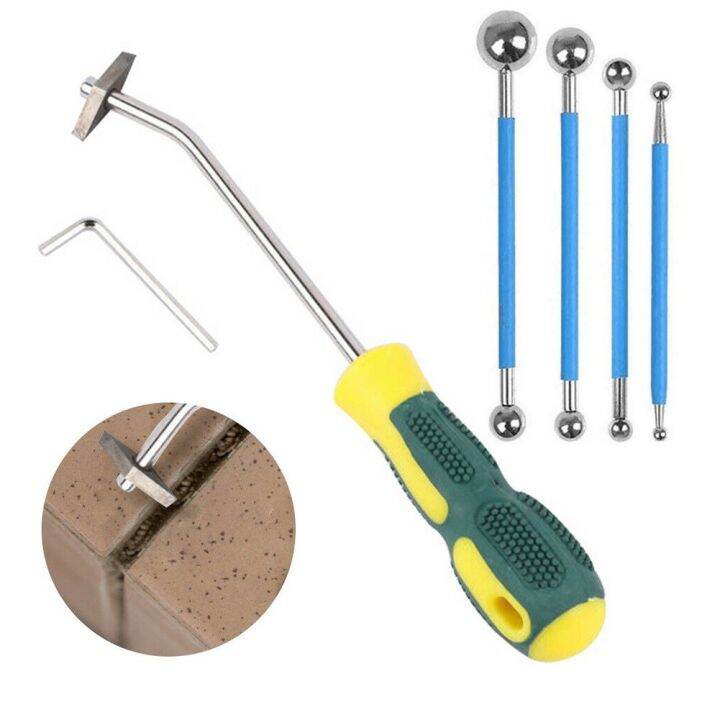 Professional Grout Removal Tools 6pcs Set for Precise Tile Floor Seam Repair Lazada PH