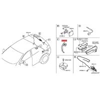 28442-3YR0A Car Rear View Camera Parking Camera for 2008-2015 284423YR0A